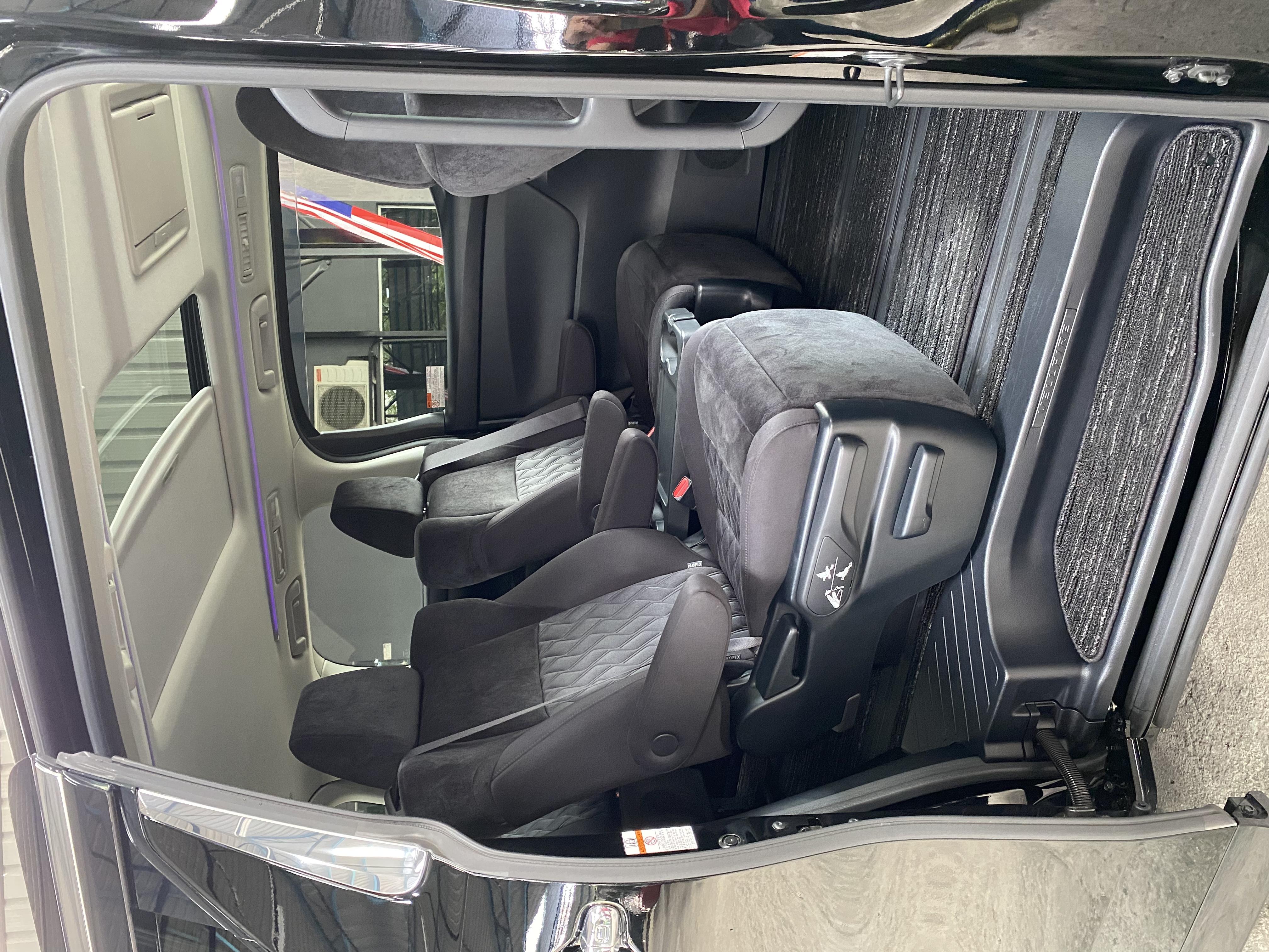 Vellfire isofix hot sale